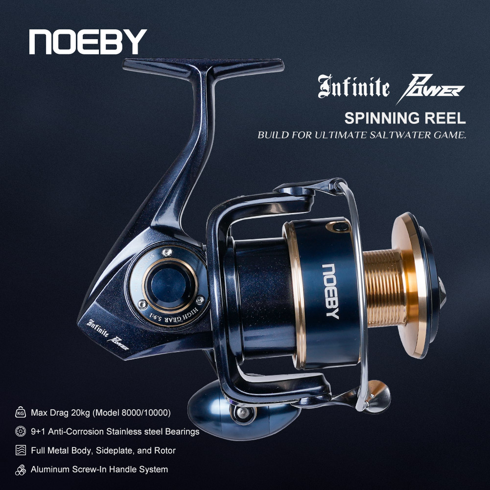 Daiwa Reel Fuego - Noeby Infinite Power Spinnrolle 5000H 6000H