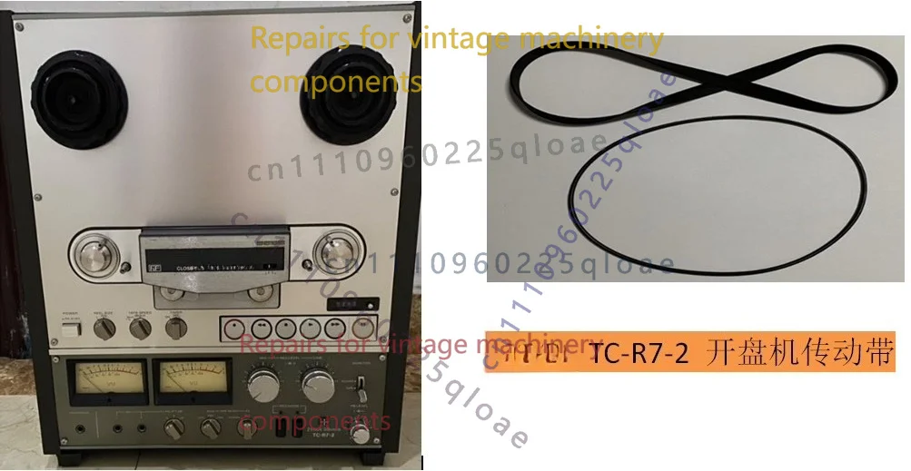 Reel Repair Kit - 1 Set 2-teiliges Komplett-Antriebsriemen-Kit Kompatibel mit